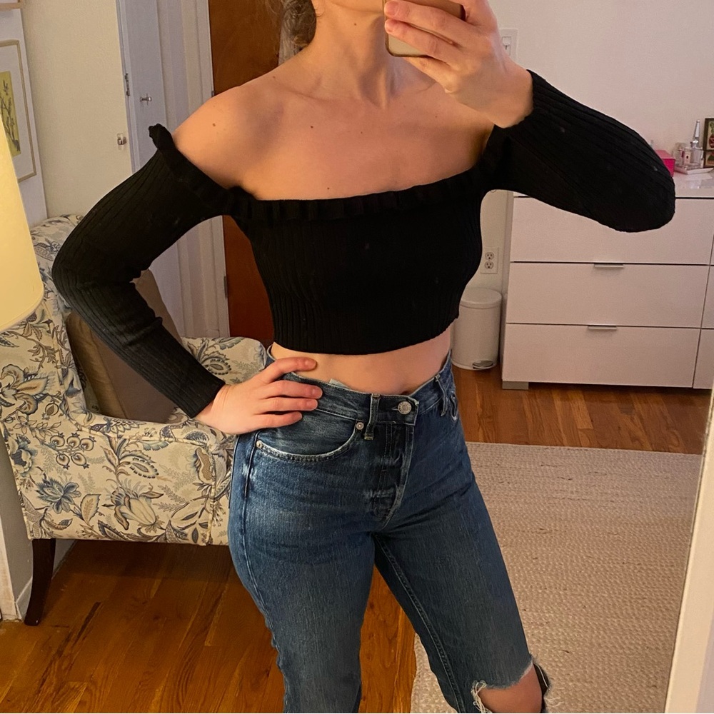 Reformation sweater top